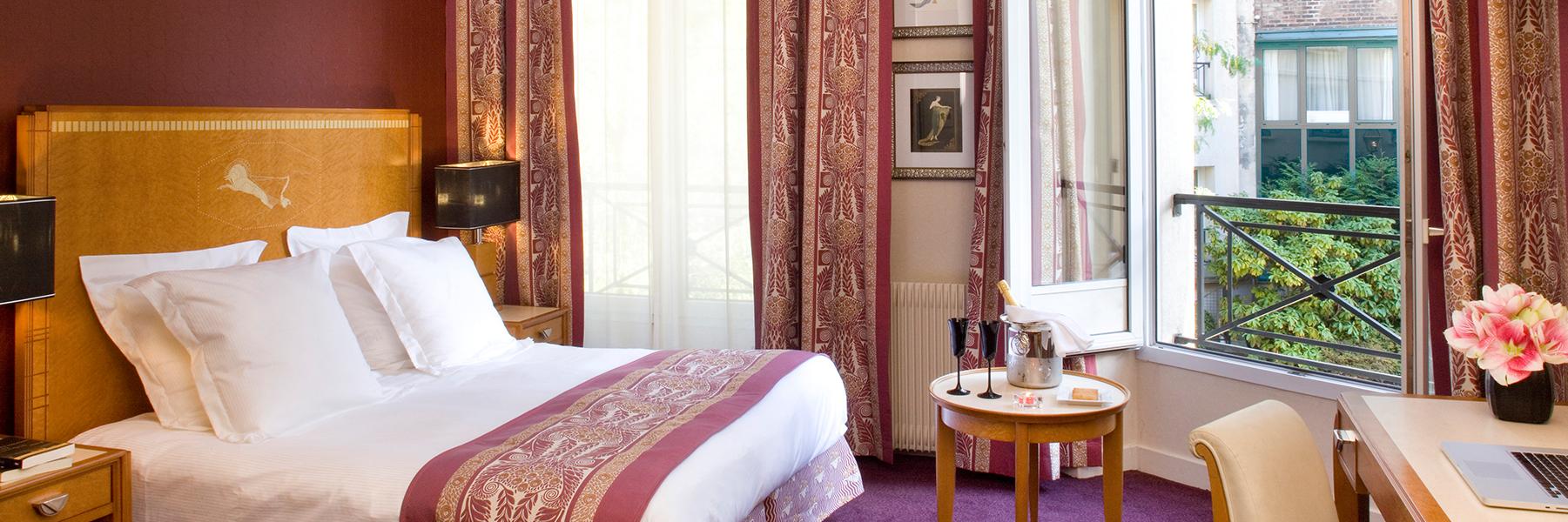 Les Jardins du Marais room