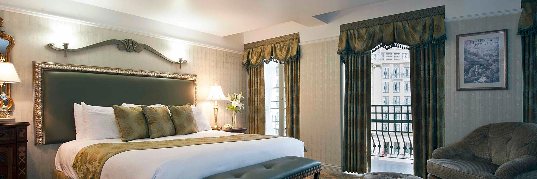 West Baden Springs Hotel Guestroom