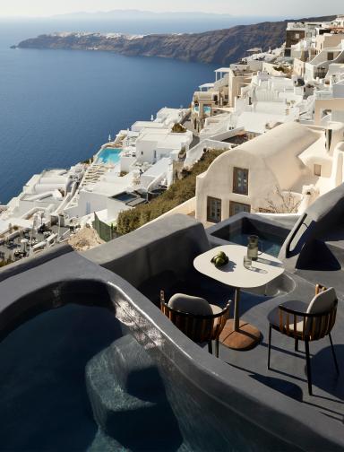 Kivotos Santorini Caldera Room