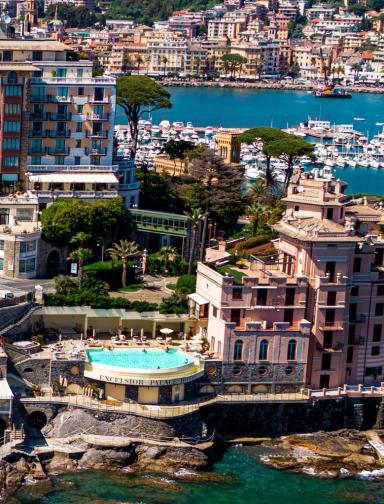 Excelsior Palace Portofino Coast | Aerial Exterior Overview