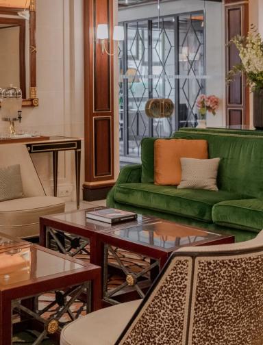Hotel Napoleon Paris | Lobby Reception and Seating