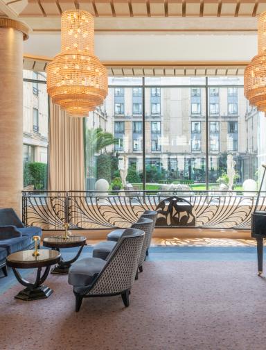 L'Hôtel du Collectionneur Paris Lobby Seating