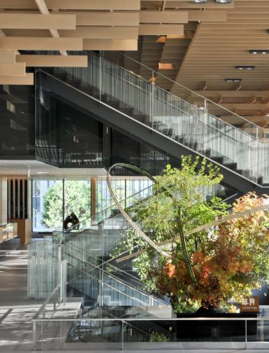 The Capitol Hotel Tokyu Lobby and Atrium