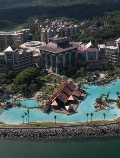 The Empire Brunei aerial