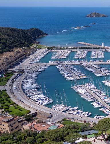 Cala del Porto Punta Ala View to Marina