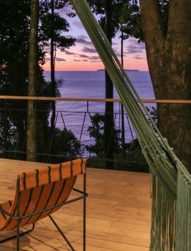 Corcovado Wilderness Lodge by SCP Ocean View Treehouse View