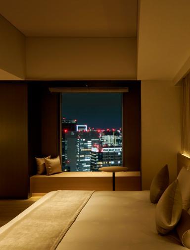 The Royal Park Hotel Iconic Tokyo Shiodome Junior Suite View of Tokyo at Night