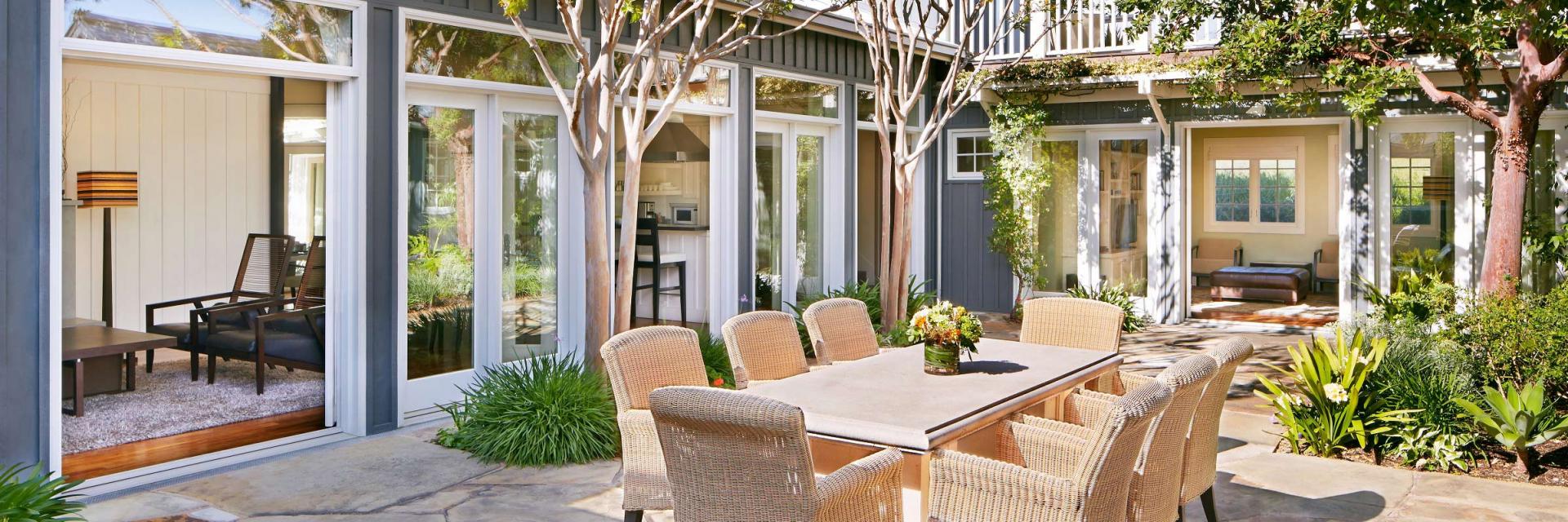 The Home Courtyard at Carneros Resort and Spa
