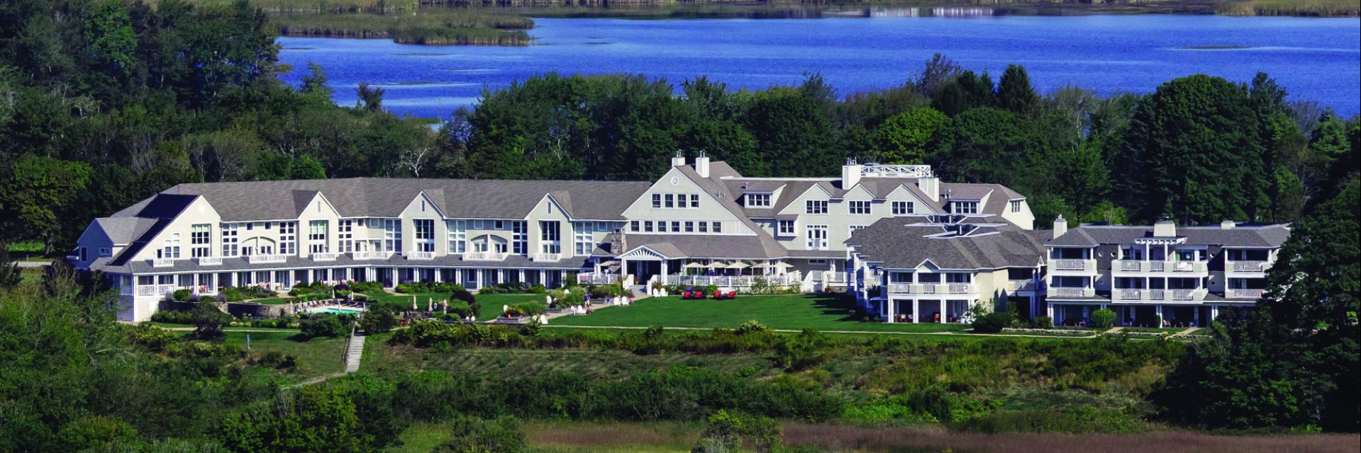 Aerial view of Inn by the Sea