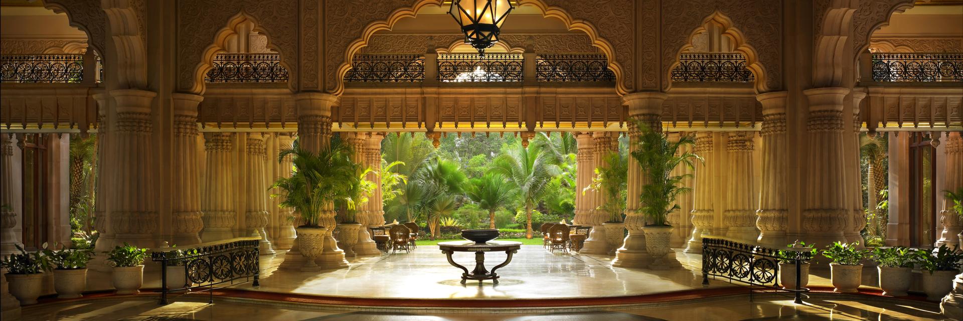 The Leela Palace Bengaluru Courtyard