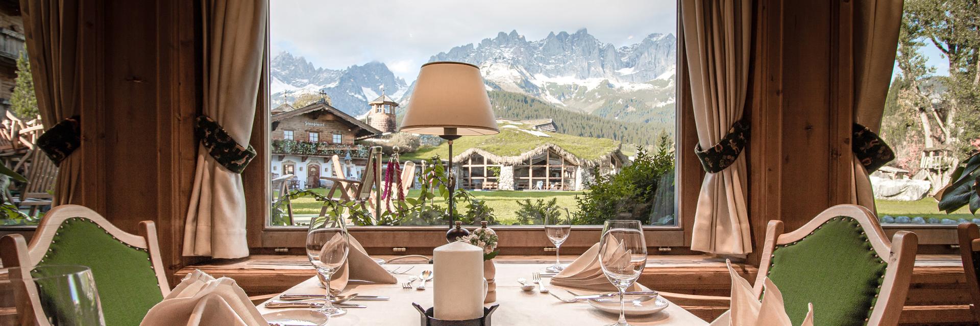 Bio- and Wellnessresort Stanglwirt Dining