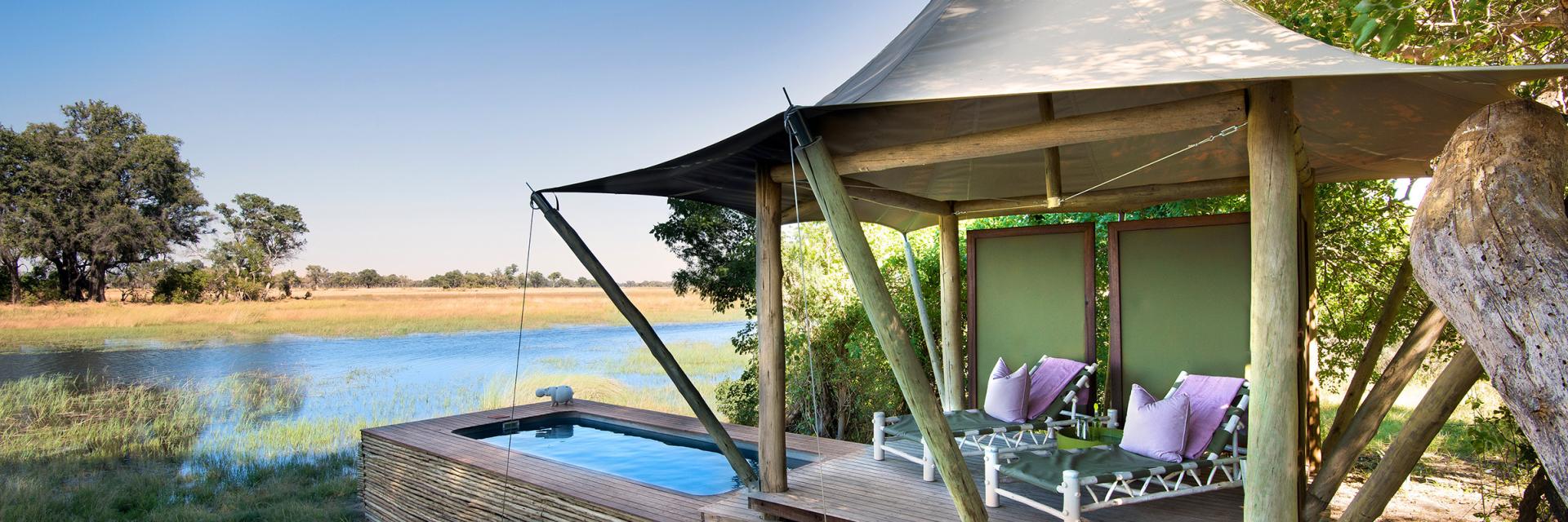 andBeyond Xaranna Okavango Delta Camp Private Pool