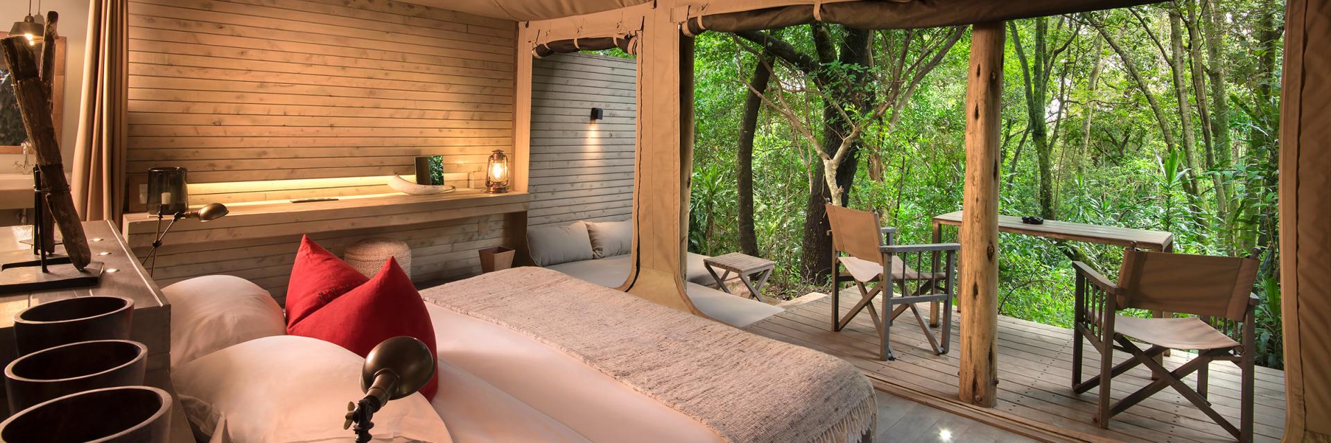 andBeyond Kichwa Tembo Tented Camp Accommodations