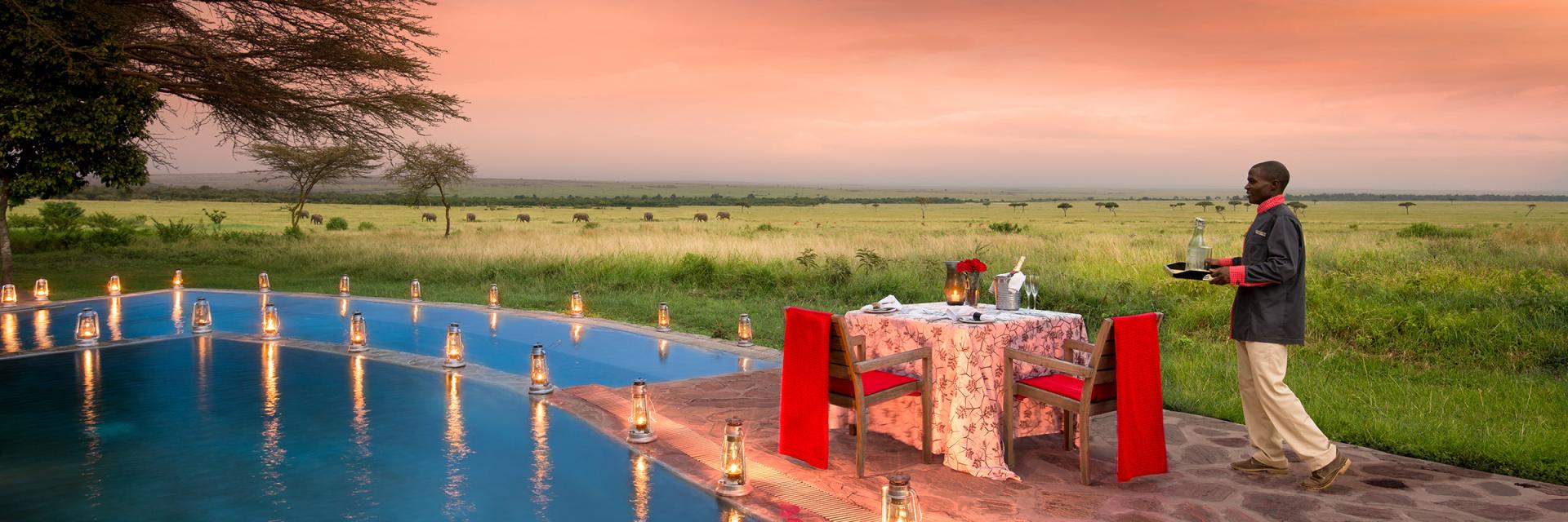 andBeyond Kichwa Tembo Tented Camp Dining