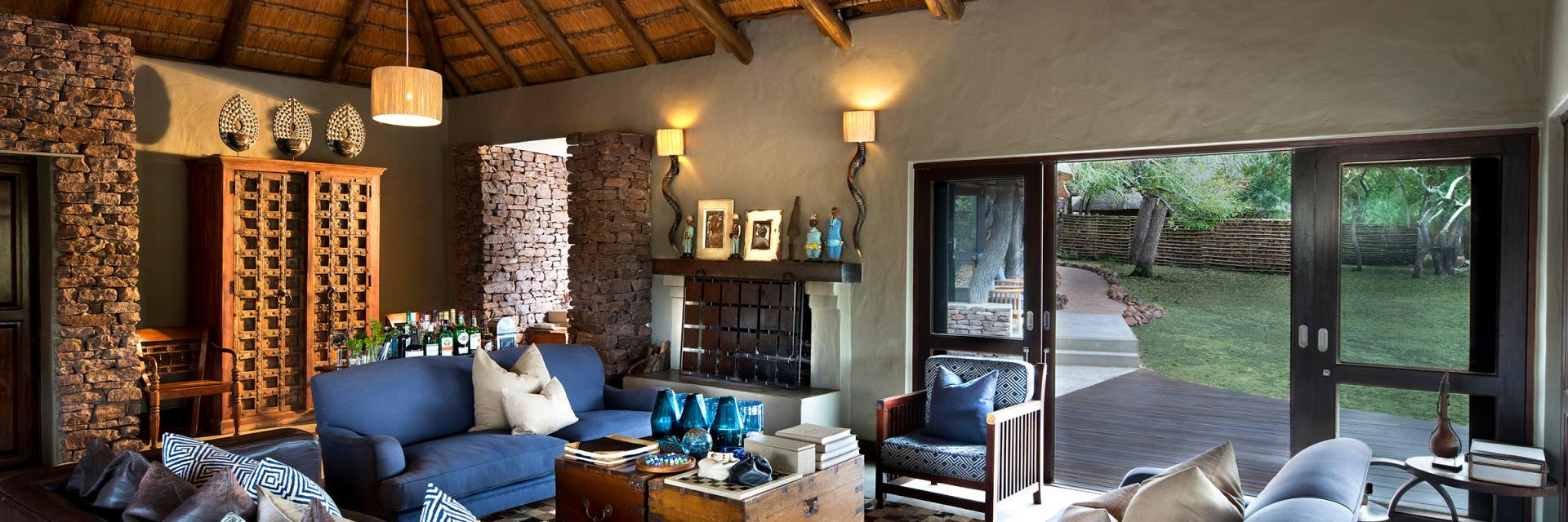 andBeyond Phinda Zuka Lodge Guest Seating Area and Terrace