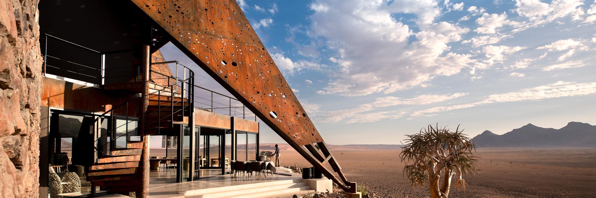 andBeyond Sossusvlei Desert Lodge Exterior View