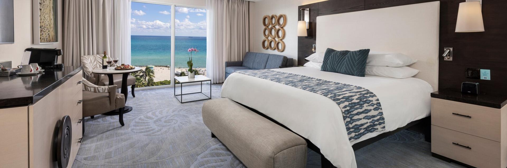 Deluxe Oceanfront Guest Room