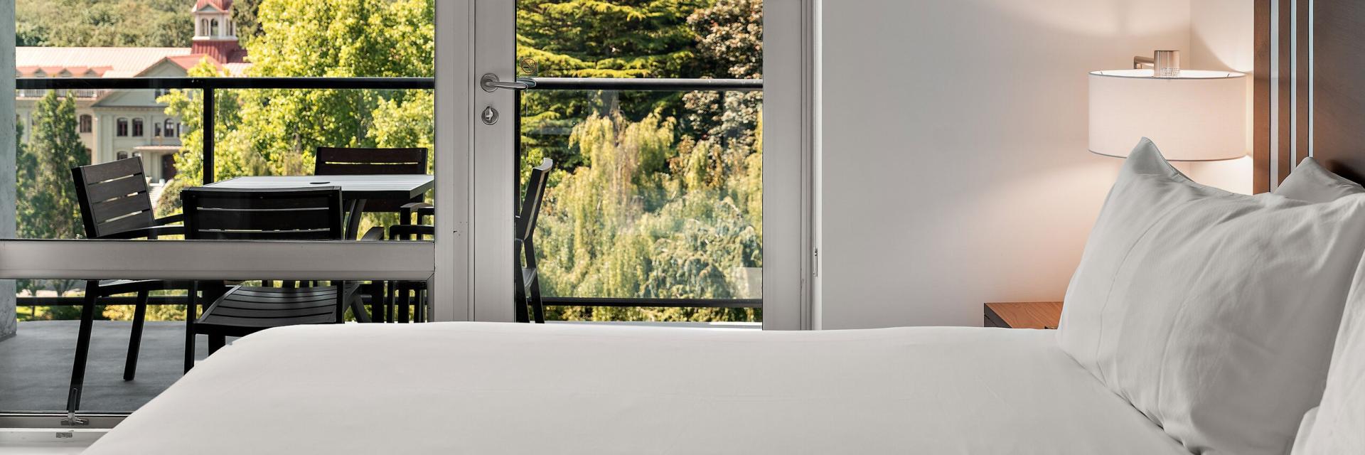 The Parkside Hotel & Spa Bedroom with Terrace