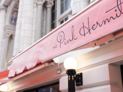 The Hermitage Hotel - Pink Hermit Awning