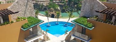 Hotel Xcaret Mexico pool