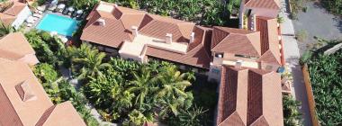 Hotel Hacienda Aerial Shot