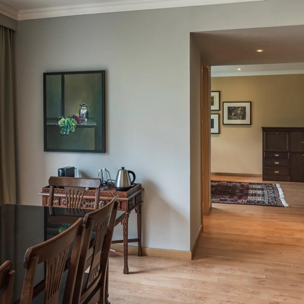 Poblado Plaza Hotel | Presidential Suite View of Living Spaces