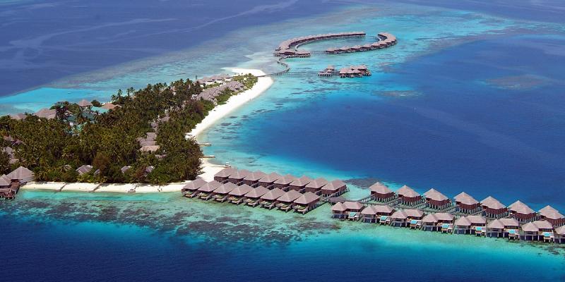 Coco Bodu Hithi, Maldives Aerial View
